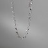 925 Sterling Silver Double Layer Satellite Bracelet