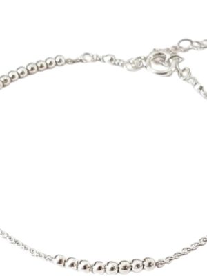 Minimalist Chain Bead Bracelet