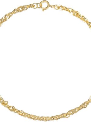 51kzfywMOZL._AC_SL1500_ 925 Sterling Silver Figaro Pearl Bracelet
