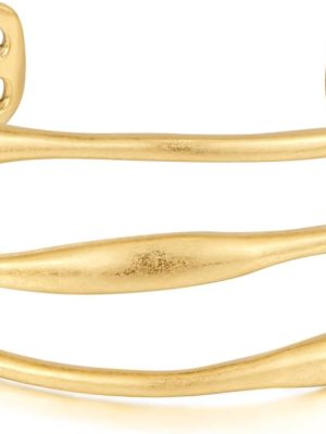 Chunky Gold Cuff Bracelet