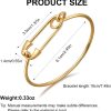 Minimalist Thin Cuff Bracelet