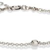 925 Sterling Silver Satellite Chain Bracelet