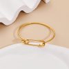 Minimalist Thin Cuff Bracelet
