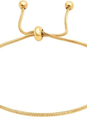 Gold Plated Adjustable Tennis Bracelet
