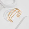 Chunky Gold Cuff Bracelet