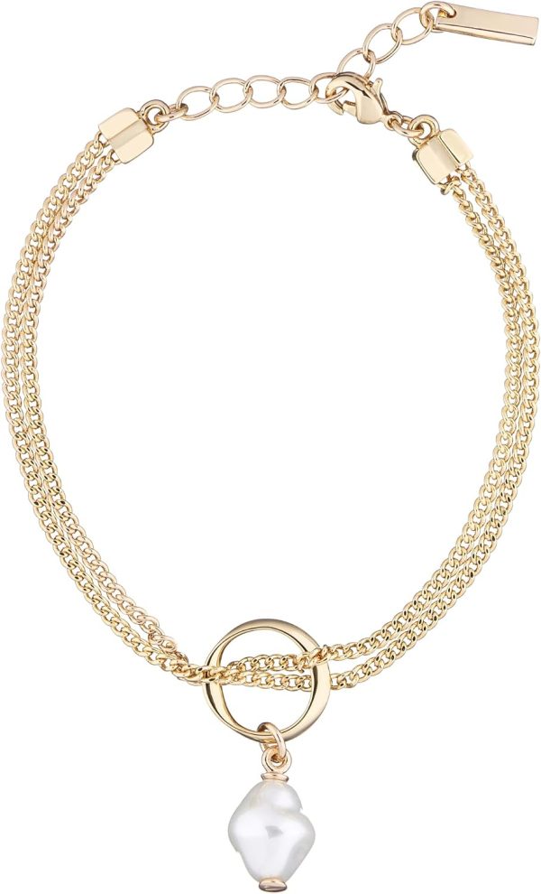 Modern Pearl Bracelet