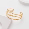 Chunky Gold Cuff Bracelet
