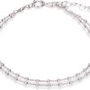 925 Sterling Silver Double Layer Satellite Bracelet