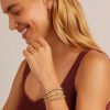 Chunky Gold Cuff Bracelet