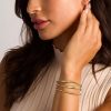 Chunky Gold Cuff Bracelet