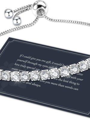 716TSANm8qL._AC_SL1500_ 925 Sterling Silver Adjustable Tennis Bracelet
