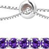 71BNQ3oATTL._AC_SL1500_ Adjustable Cubic Zirconia Tennis Bracelet