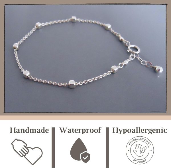 925 Sterling Silver Satellite Chain Bracelet