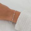 925 Sterling Silver Satellite Chain Bracelet