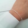 Minimalist Chain Bead Bracelet