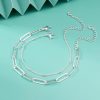 14K Gold Plated Layered Bracelet Set
