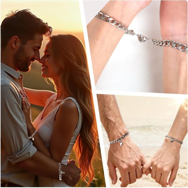 71rbxzofheL._AC_SL1500_ Magnetic Matching Couple Bracelets