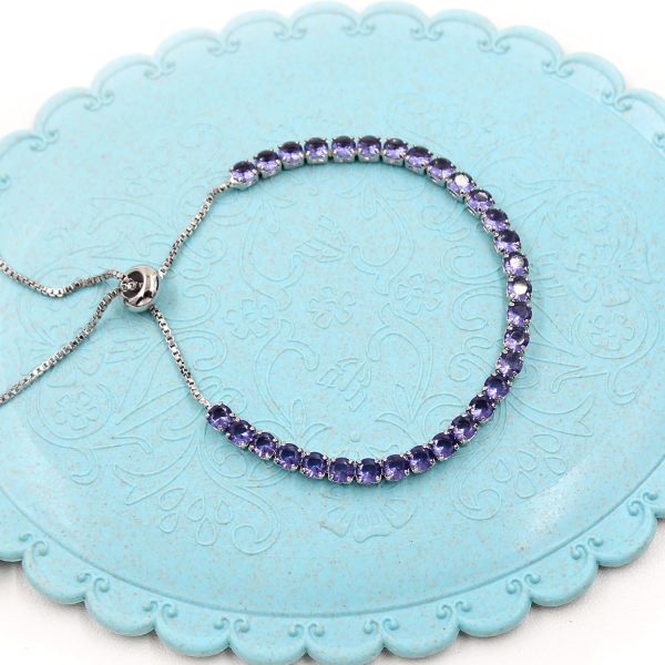 815zUzxvBRL._AC_SL1500_ Adjustable Cubic Zirconia Tennis Bracelet