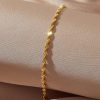 Simple Bangle Bracelet Stack for Women
