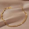 Simple Bangle Bracelet Stack for Women